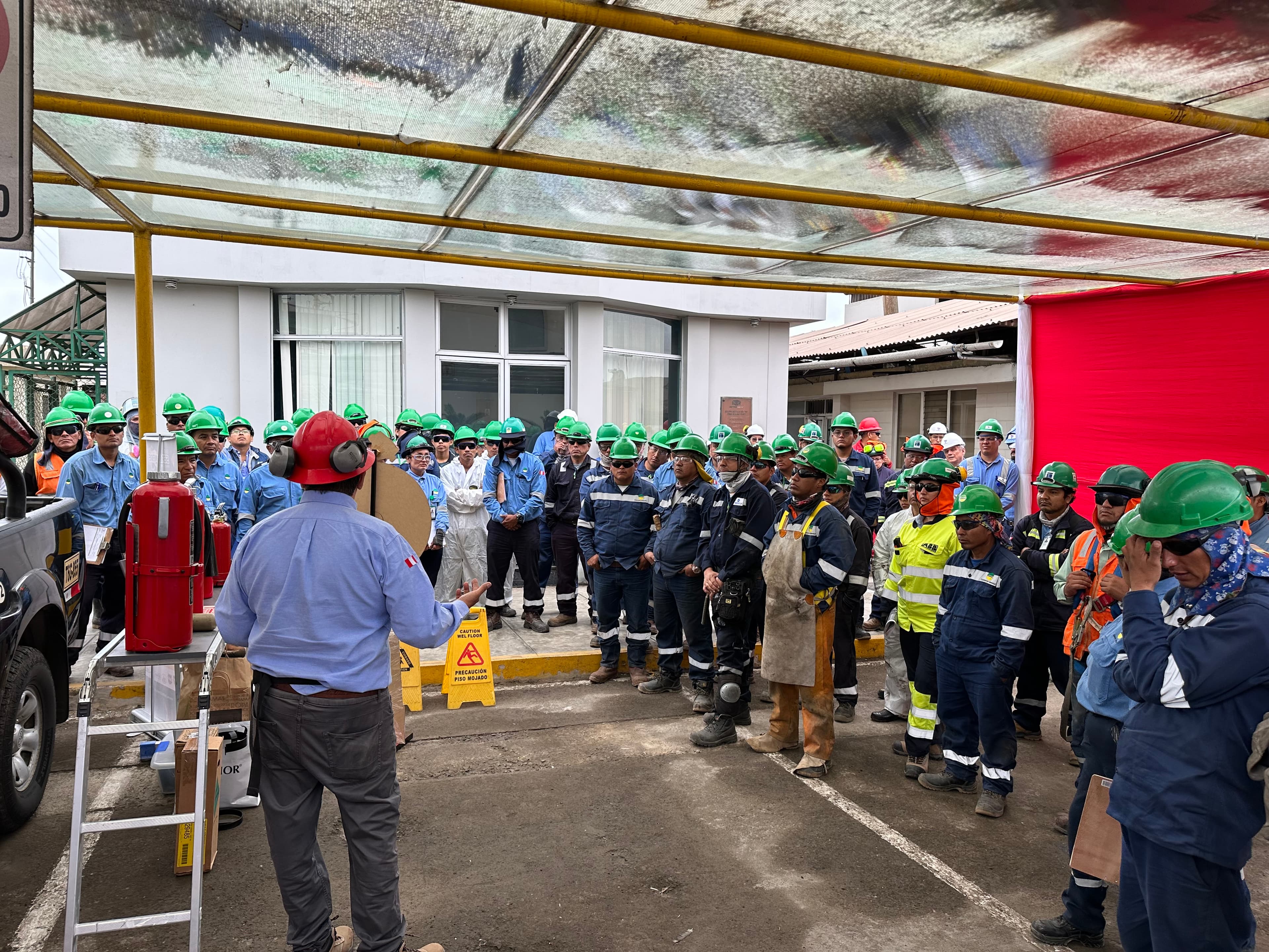 Capacitación en Uso de Extintores