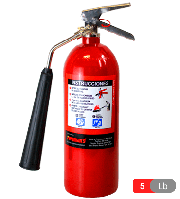 Extintor PQS 4 kg ABC