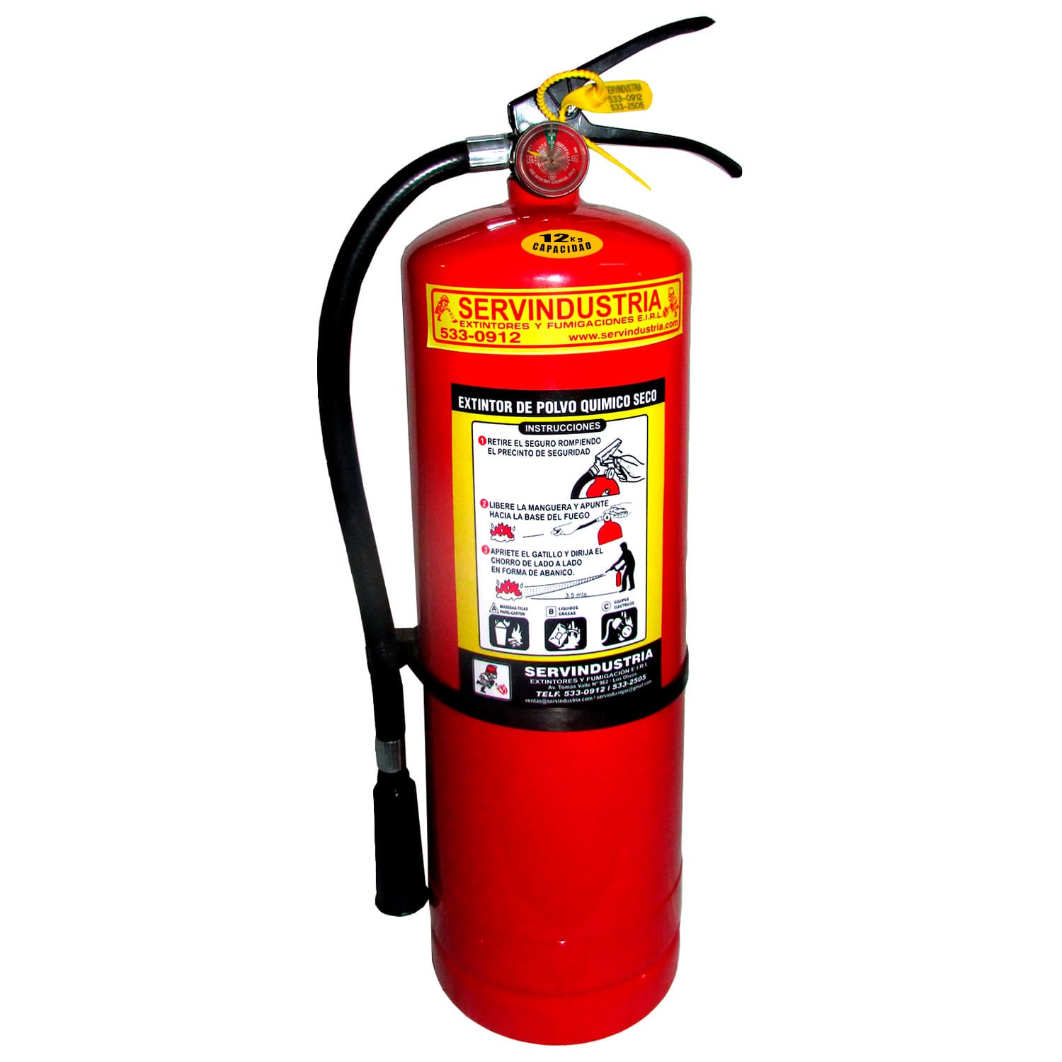 Extintor Agua Presurizada 9 litros A