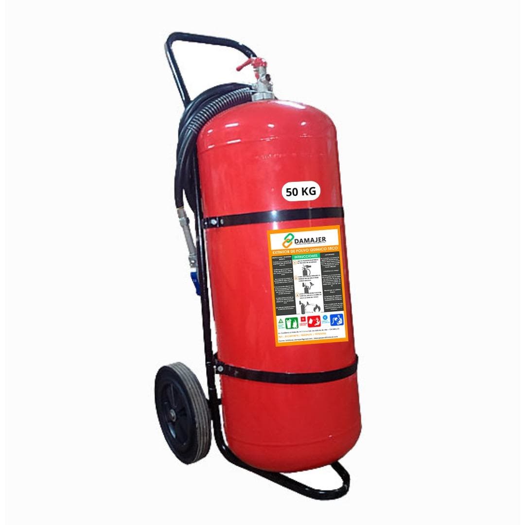 Extintor Rodante PQS 25 kg ABC