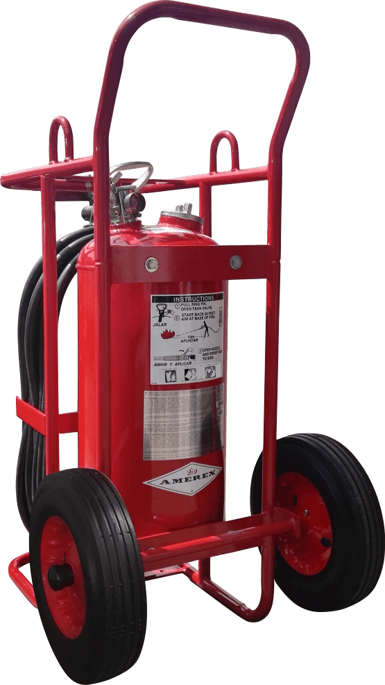 Extintor Rodante PQS 50 kg ABC